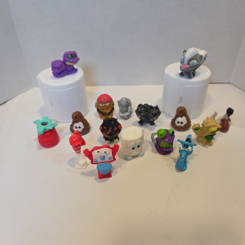 POOPEEZ FLUSHFORCE ZURU MISC 16 FIGURES